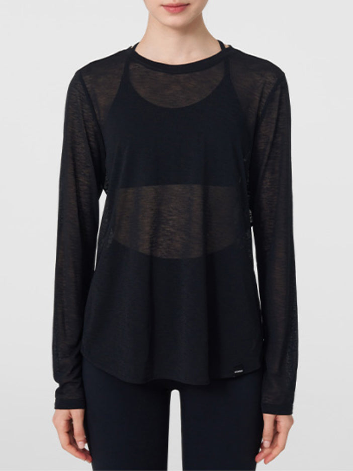 Blurry Long Sleeve Cover