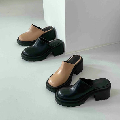 Round Platform Mule ［Size 38]