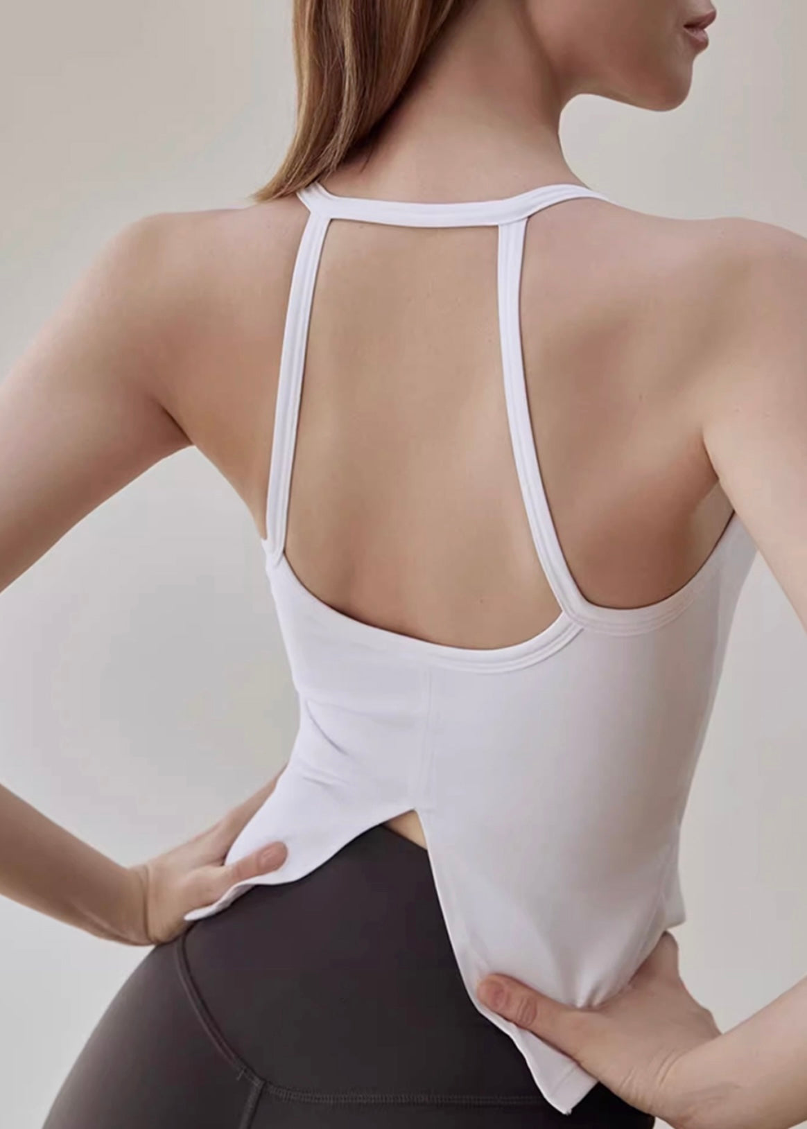 Back Diamond Strap Bra Top