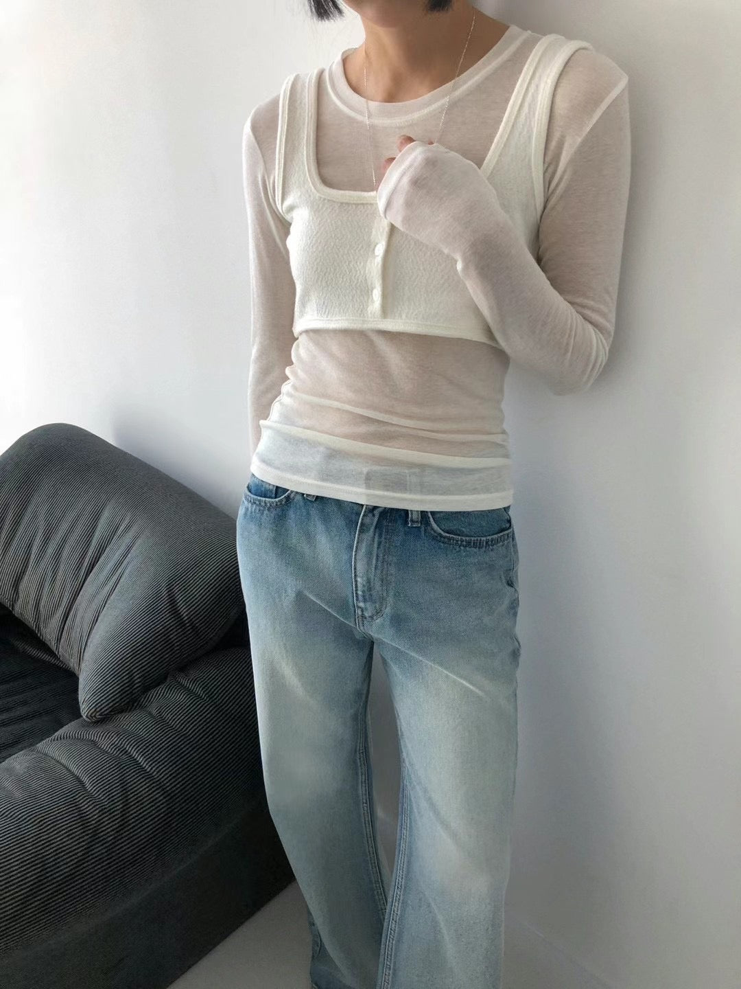 Autumn Essential Slim Fitted T-shirt