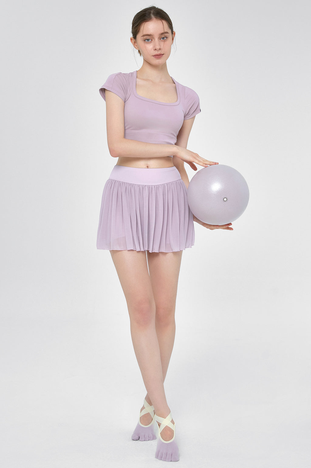 Elodie Mesh Flare Skirt