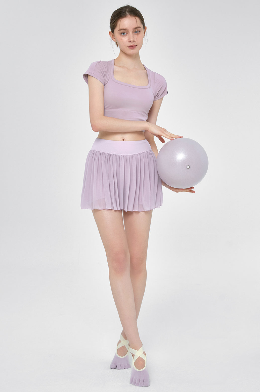 Elodie Mesh Flare Skirt