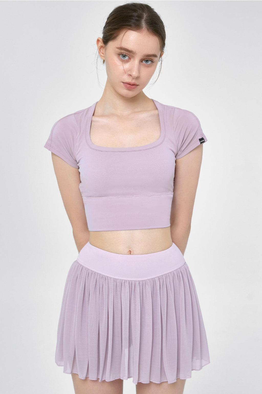 Elodie Mesh Flare Skirt