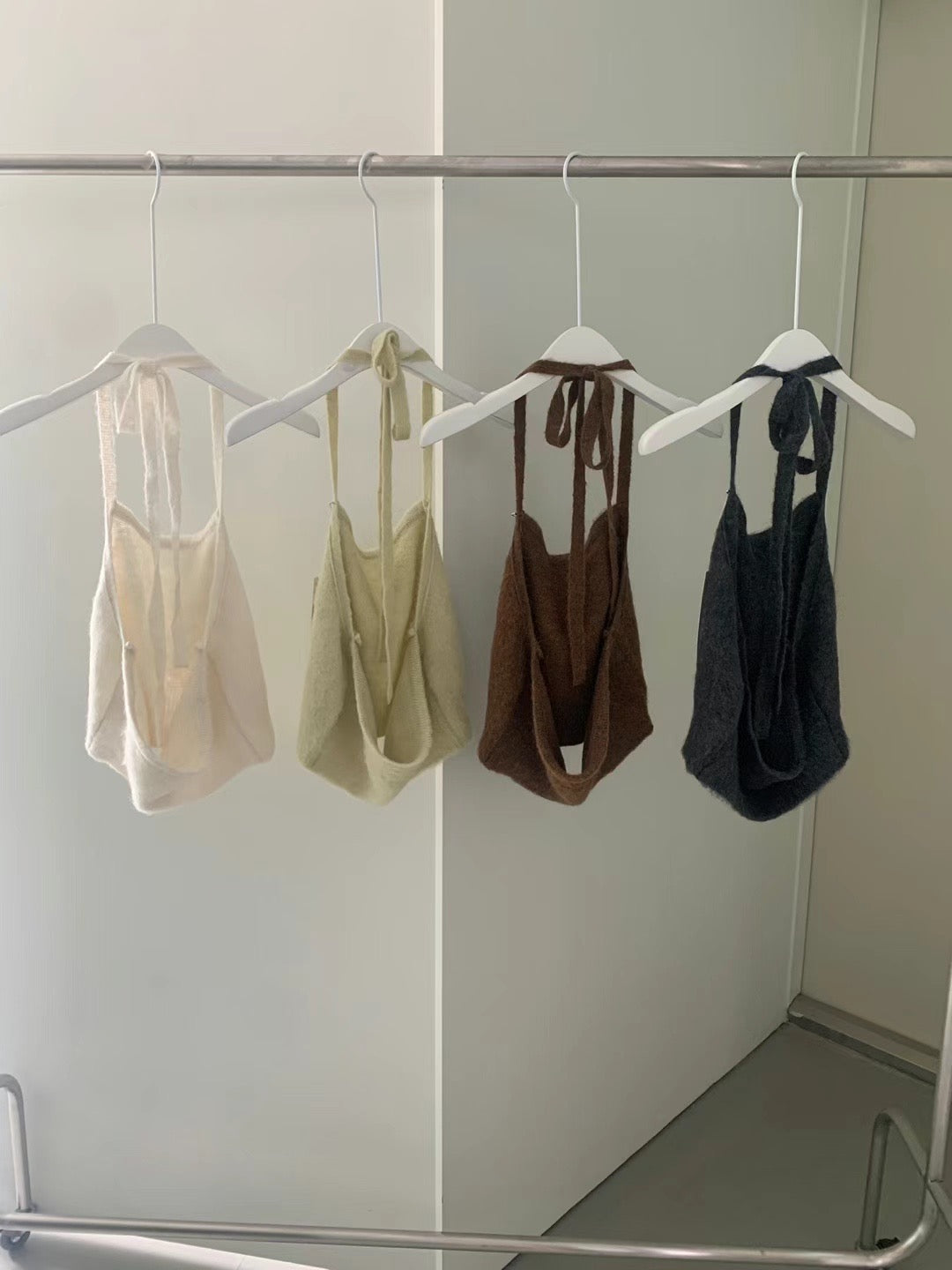 Alpaca Wool Halter Top