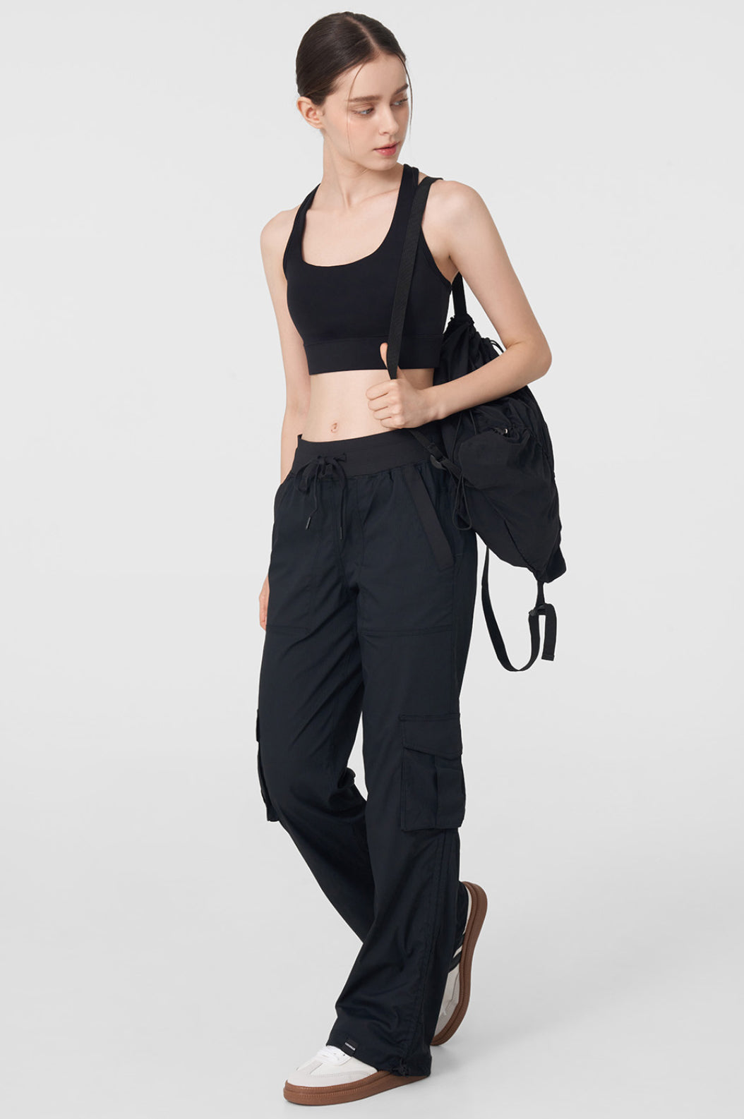 Level Nylon Cargo Pants