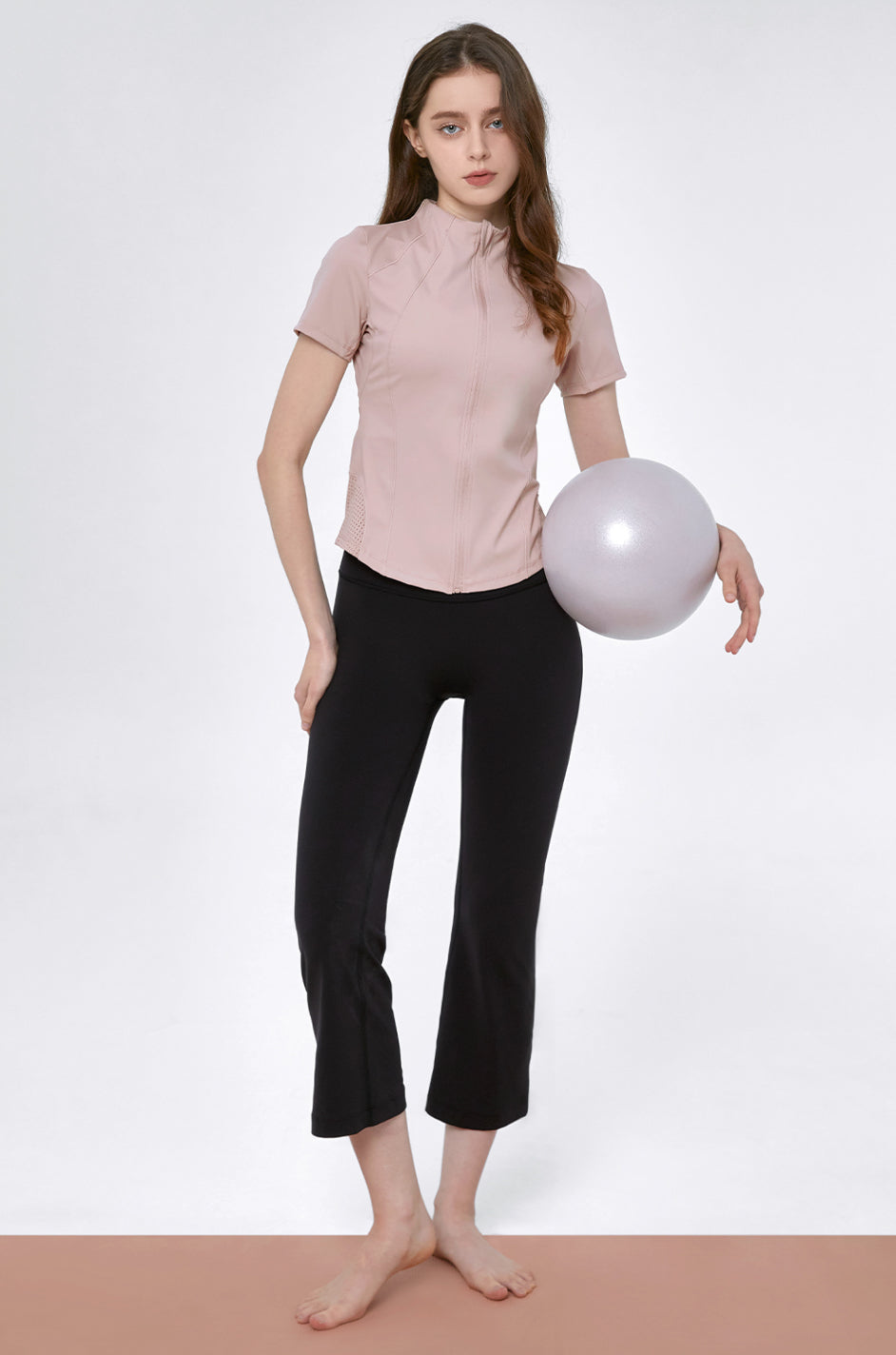 Refined Lycra Crop Leggings