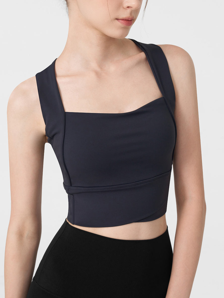 Viora Cross Back Bra Top