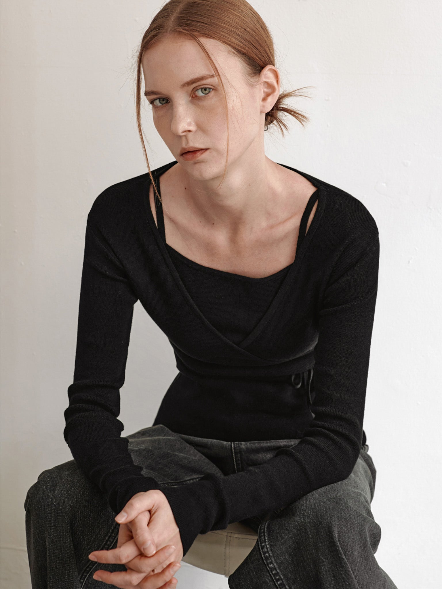 Layered Match Knit Set