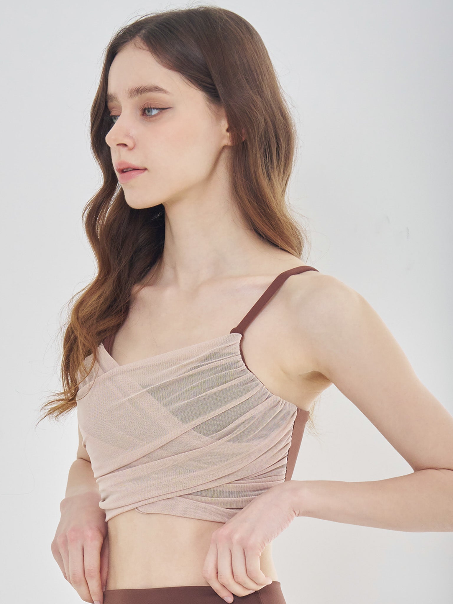 Lavier Wrap Bra Top
