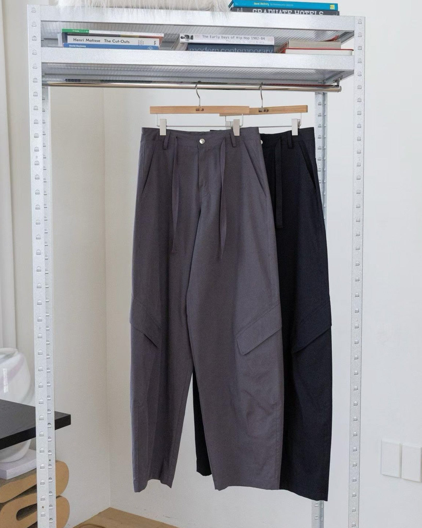 Low-Waist Balloon Cargo Pants