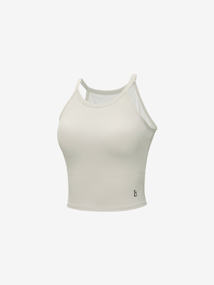 Elflex Rib Skinny Halter Top