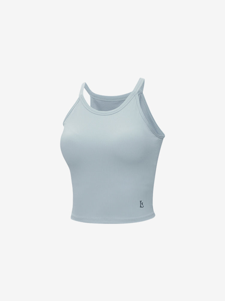 Elflex Rib Skinny Halter Top