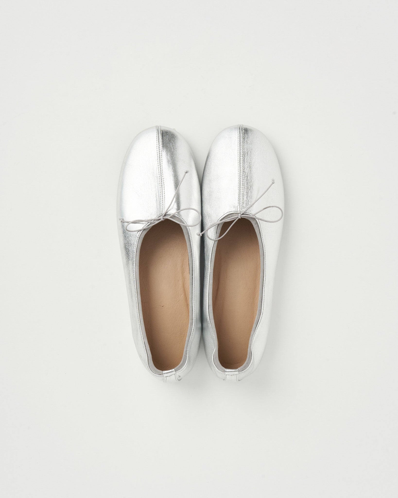 Classic Red Italian Leather Flats