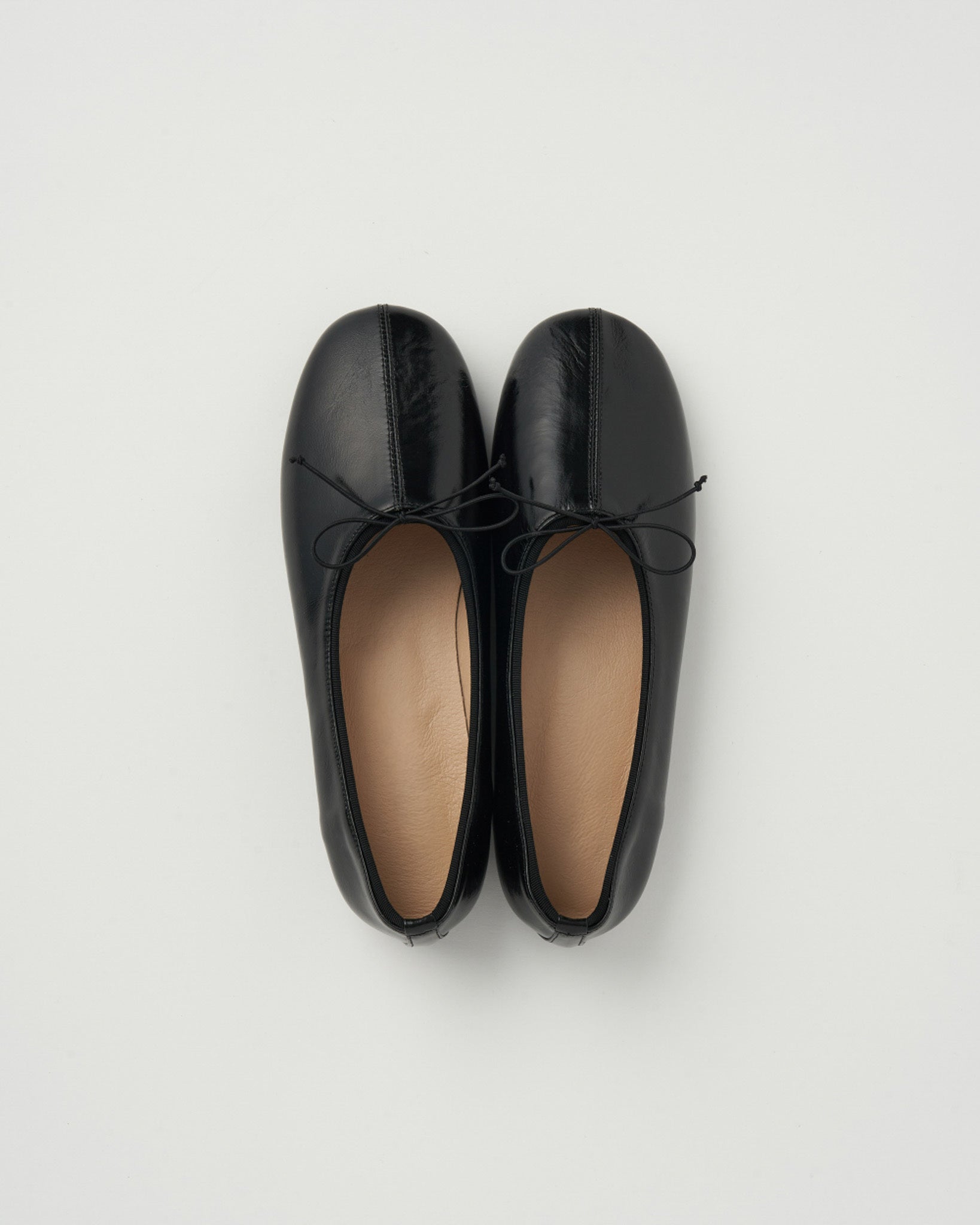 Classic Red Italian Leather Flats