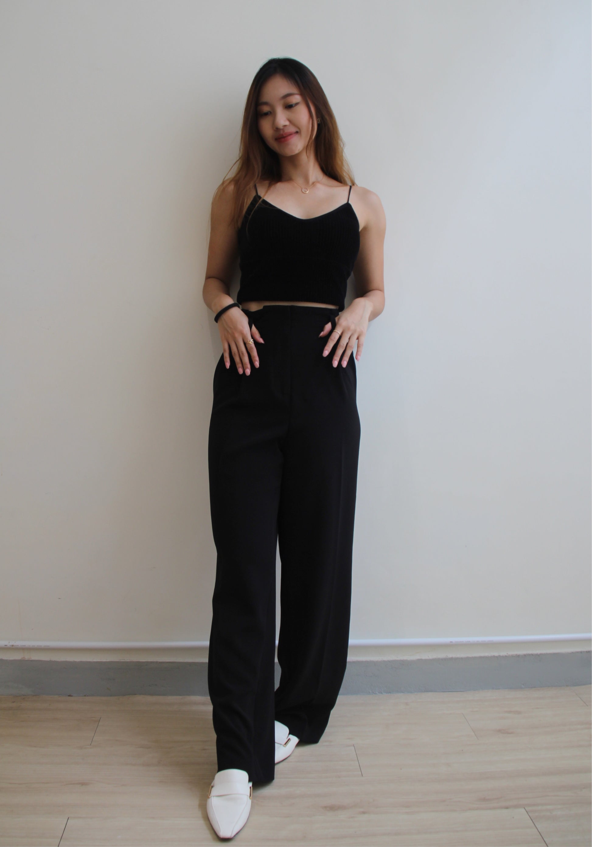 Double Tuck Trousers