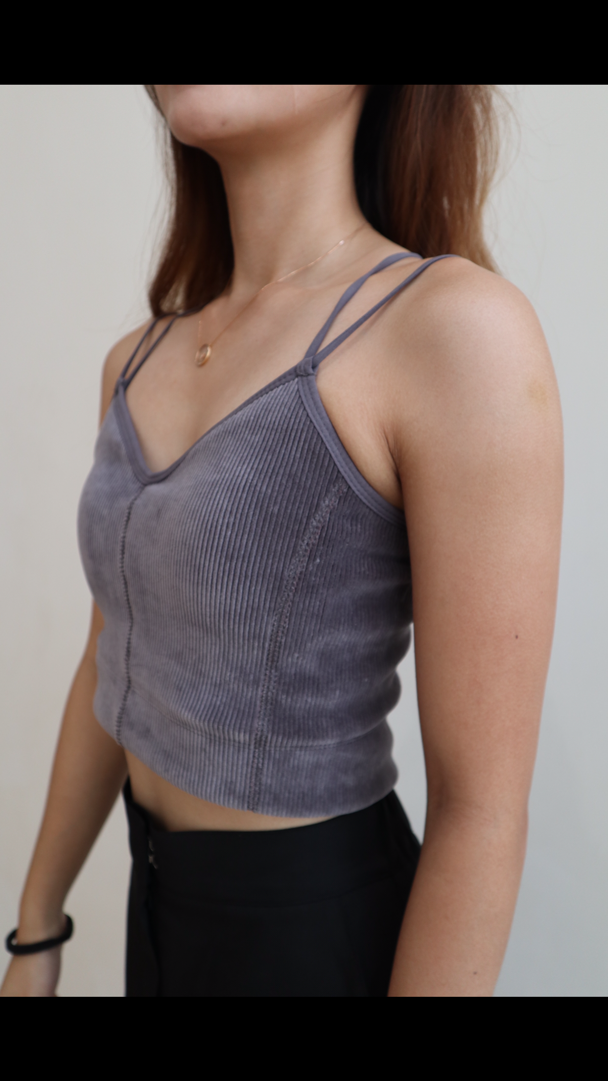 Velvet Drouble Straps Camisole