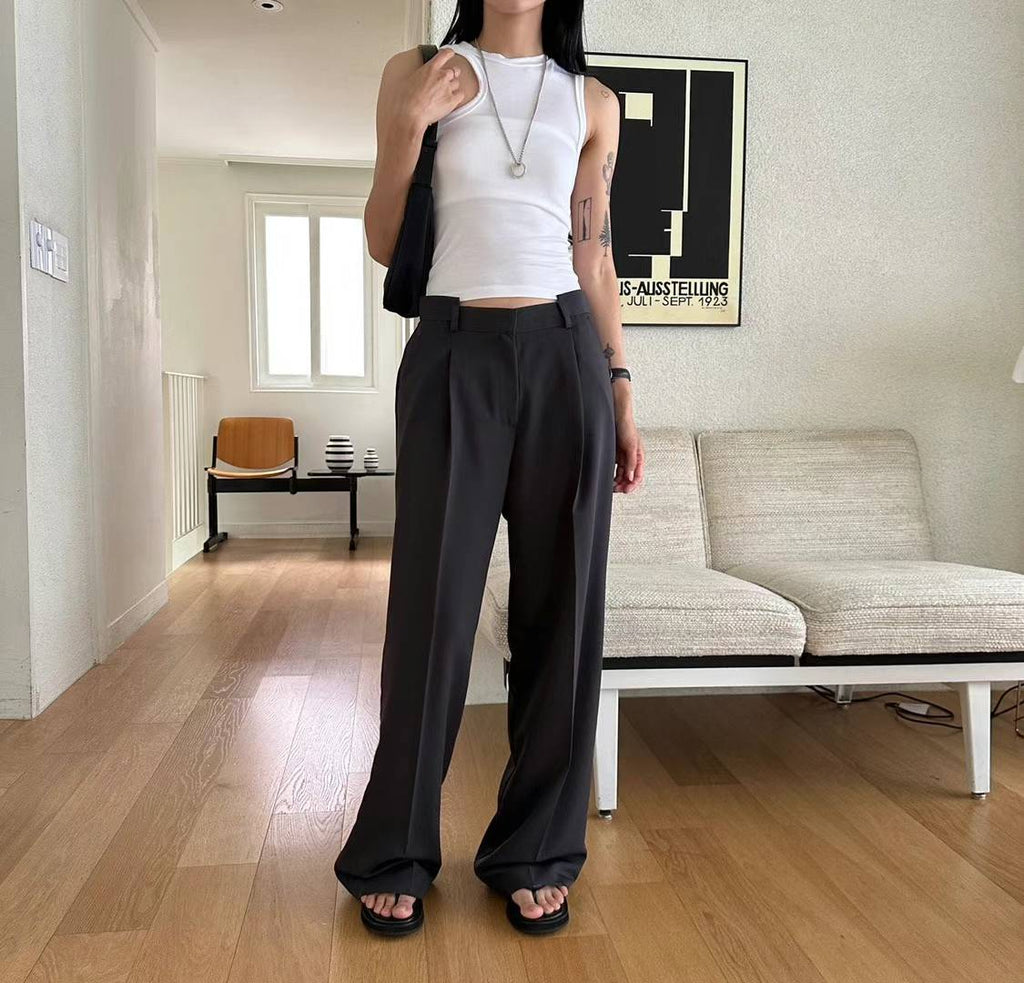 Waistband Details Trousers