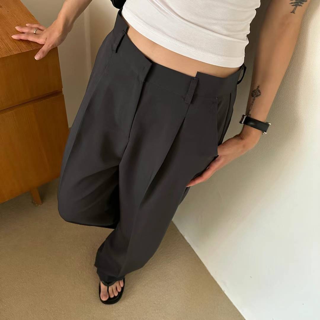 Waistband Details Trousers
